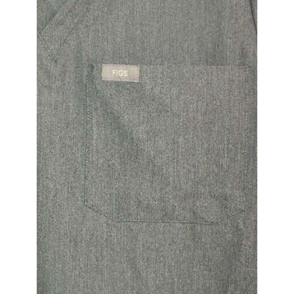 FIGS Technical Collection Scrub Top Gray Women's Size XXS - Picture 3 of 9